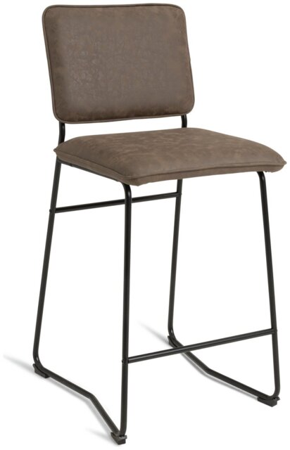 Argos Home Loft Living Bar Stool - Brown - image 1