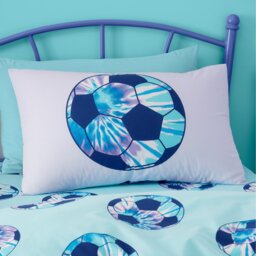 Catherine Lansfield Tie Dye Football Kids Bedding Set-Single - thumbnail 2