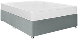 Argos Home Carlton Kingsize Divan Bed - Grey - thumbnail 1