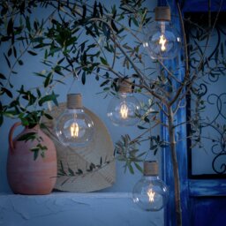 Habitat Warm White Solar Lightbulbs - Pack of 4 - thumbnail 1