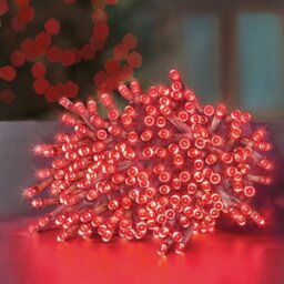 Premier Decorations 200 Red LED Christmas Tree Lights - thumbnail 2