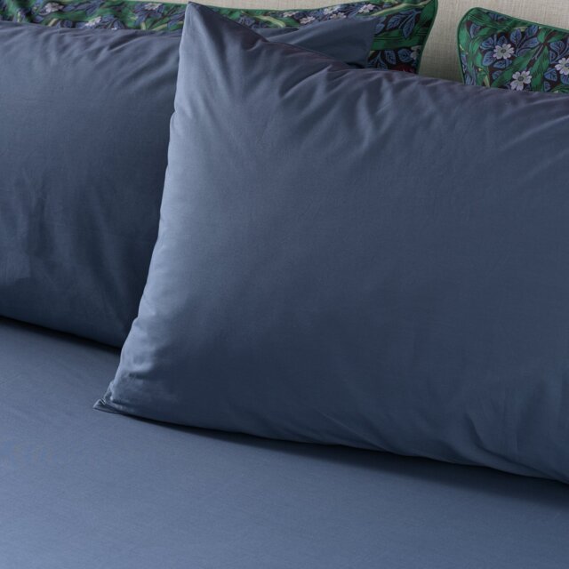 Habitat x Morris & Co. Cotton Pillowcase Pair - Indigo - image 1
