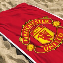 Manchester United Beach Towel - Red - 150x75cm - thumbnail 2