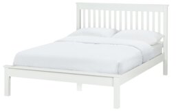 Argos Home Aspley Double Wooden Bed Frame - White