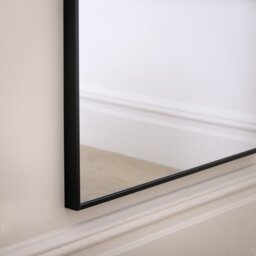 Habitat Black Full Length Arch Wall Mirror - 150x50cm - thumbnail 2