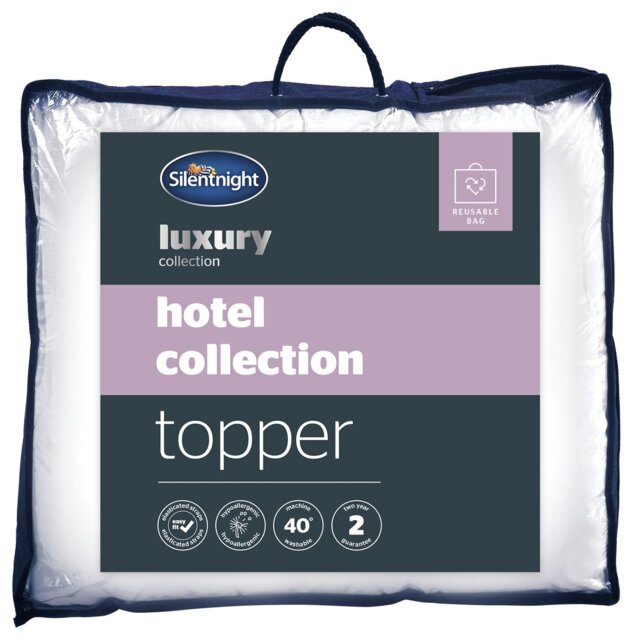 Silentnight Hotel 2.5cm Mattress Topper - Single - image 1