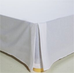 Habitat Easycare Plain White Valance - Single