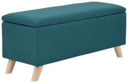 GFW Secreto Fabric Ottoman - Teal