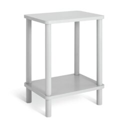 Argos Home Andrea Set of Bedside Table - Grey - thumbnail 2