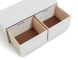 Habitat Rico Low Storage Unit - White - thumbnail 2