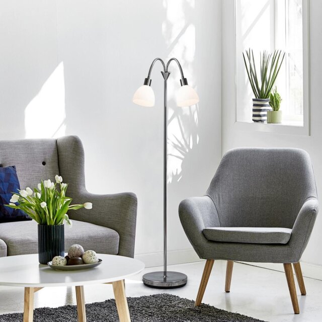 Nordlux Ray Double Floor Lamp - Black - image 1