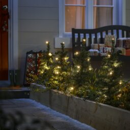 Habitat Pack of 4 Christmas Tree Path Finder Lights - thumbnail 1