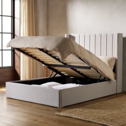 Habitat Kempley Double End Lift Ottoman Bed - Grey - thumbnail 2