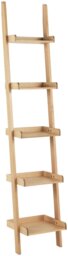 Habitat Jessie Oak Veneer Narrow Ladder Shelf - thumbnail 1