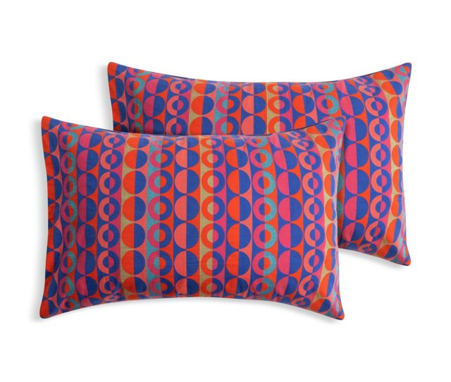 Habitat 60 Ronda Jacquard Pillowcase Pair by Margo Selby - image 1