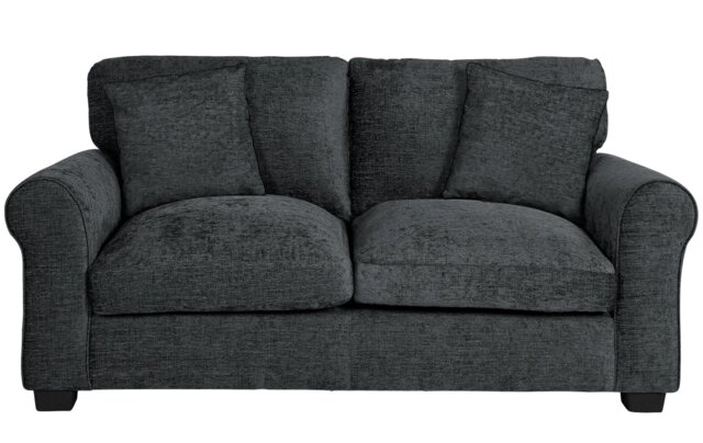 Argos Home Taylor Fabric 2 Seater Sofa - Grey - image 1