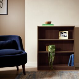Argos Home Maine Short Bookcase - Walnut