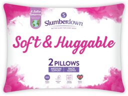 Slumberdown Soft and Huggable Medium/ Soft Pillow - 2 Pack