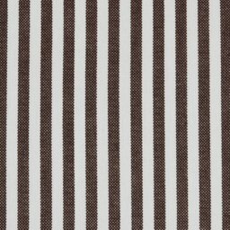 Habitat Oxford Stripe Cocoa Fitted Sheet - Superking - thumbnail 2