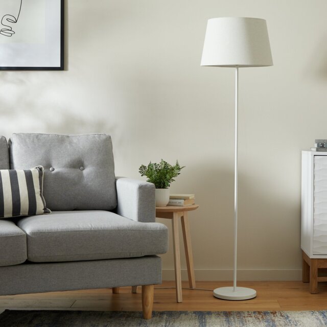 Argos Home Tisa Base Only Floor Lamp - White - image 1