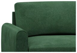 Hutch Velvet Round Arm Armchair - Sage Green - thumbnail 2