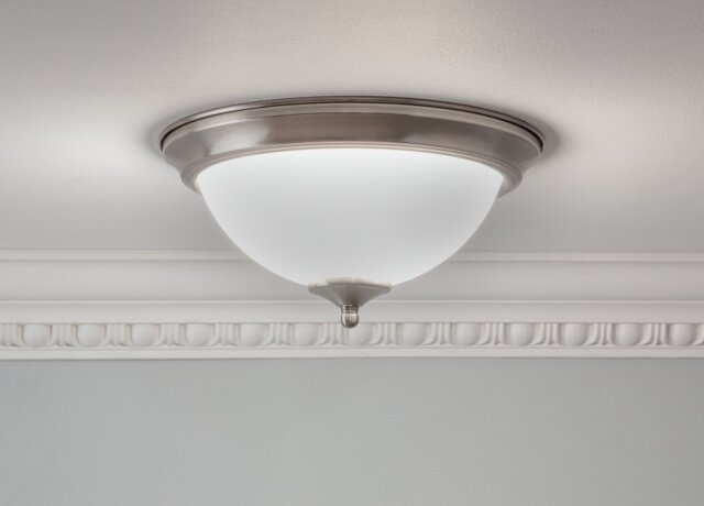 Argos Home Alabaster Uplighter Flush Ceiling Light - image 1