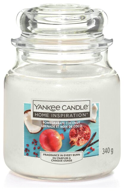 Yankee Candle Medium Scented Candle - Pomegranate Coconut - image 1