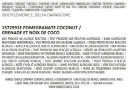 Yankee Candle Medium Scented Candle - Pomegranate Coconut - thumbnail 2