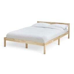 Argos Home Karee Wooden Small Double Bed Frame - Pine - thumbnail 2
