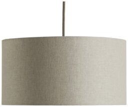 Habitat Oatmeal Linen Easy Fit Lampshade - 35cm - thumbnail 2