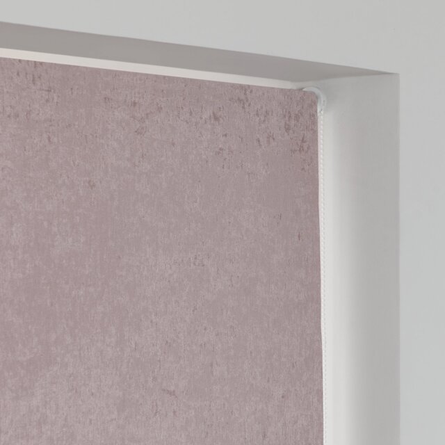 Argos Home Crushed Blackout Blush Pink Roller Blind - 180cm - image 1