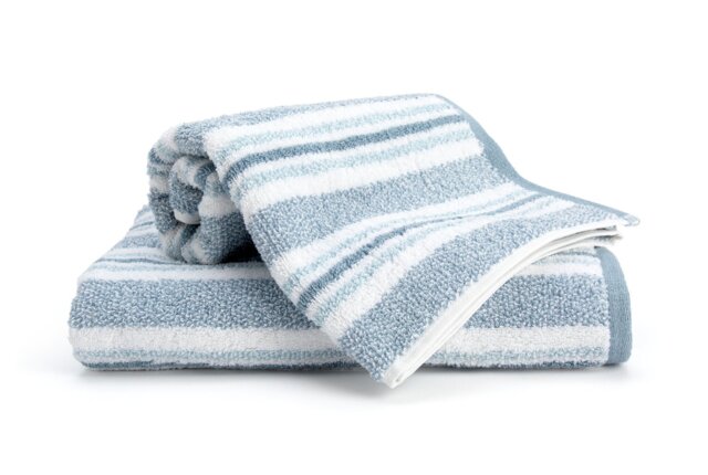 Habitat Coastal Tufted Horizontal Stripe 2 Pack Hand Towel - image 1
