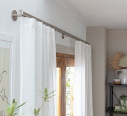 Argos Home Chrome Curtain Track - 200cm - thumbnail 2