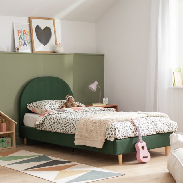 Habitat Olivia Single Bed Frame - Green - image 1