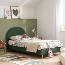 Habitat Olivia Single Bed Frame - Green - thumbnail 1