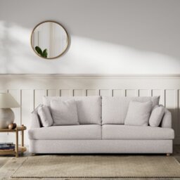 Habitat Holmfirth Fabric 3 Seater Sofa Bed - Natural - thumbnail 2