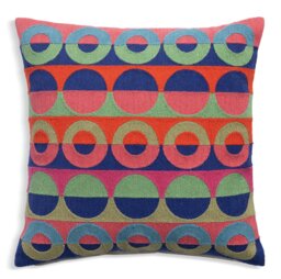 Habitat 60 Ronda Embroidered Cushion by Margo Selby -43x43cm