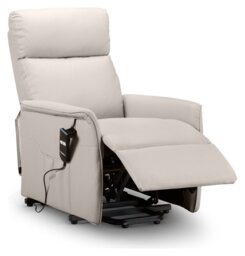 Julian Bowen Helena Fabric Rise & Recline Chair - Neutral - thumbnail 2