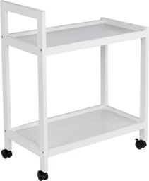 Argos Home Tea Trolley - White - thumbnail 1