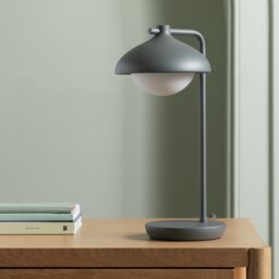 Habitat Acorn Metal Desk Lamp - Dark Grey - thumbnail 1