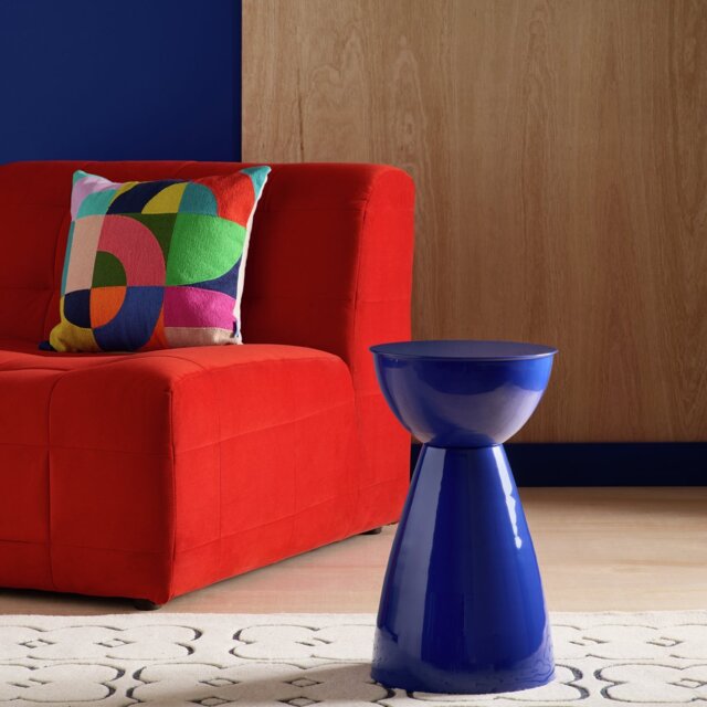 Habitat Mel Side Table - Dark Blue - image 1
