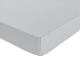 Habitat Cotton 200TC Grey Extra Deep Fitted Sheet - Single - thumbnail 1
