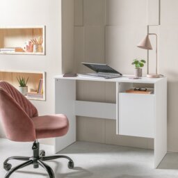 Argos Home Lawson Office Desk - White - thumbnail 2