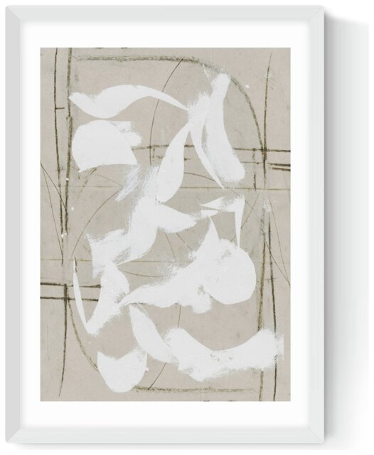 East End Prints 19 White Frame Art Print - A3 - image 1