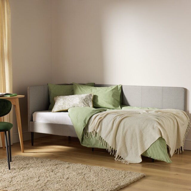 Argos Home Kristopher Single Corner Day Bed - Grey - image 1