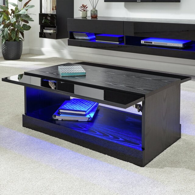 Galicia Coffee Table - Black - image 1