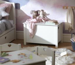 Argos Home Mia Toy Box - White