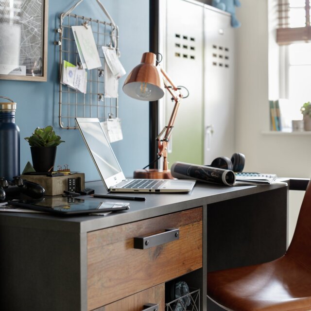 Argos Home Task Table Lamp - Copper - image 1