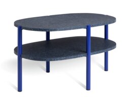 Habitat 60 Coffee Table by Planq - Blue - thumbnail 1