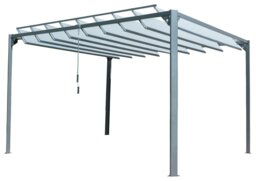 Norfolk Leisure Pandora 3m x 3m Garden Gazebo - Grey - thumbnail 2